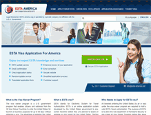 Tablet Screenshot of esta-america.org